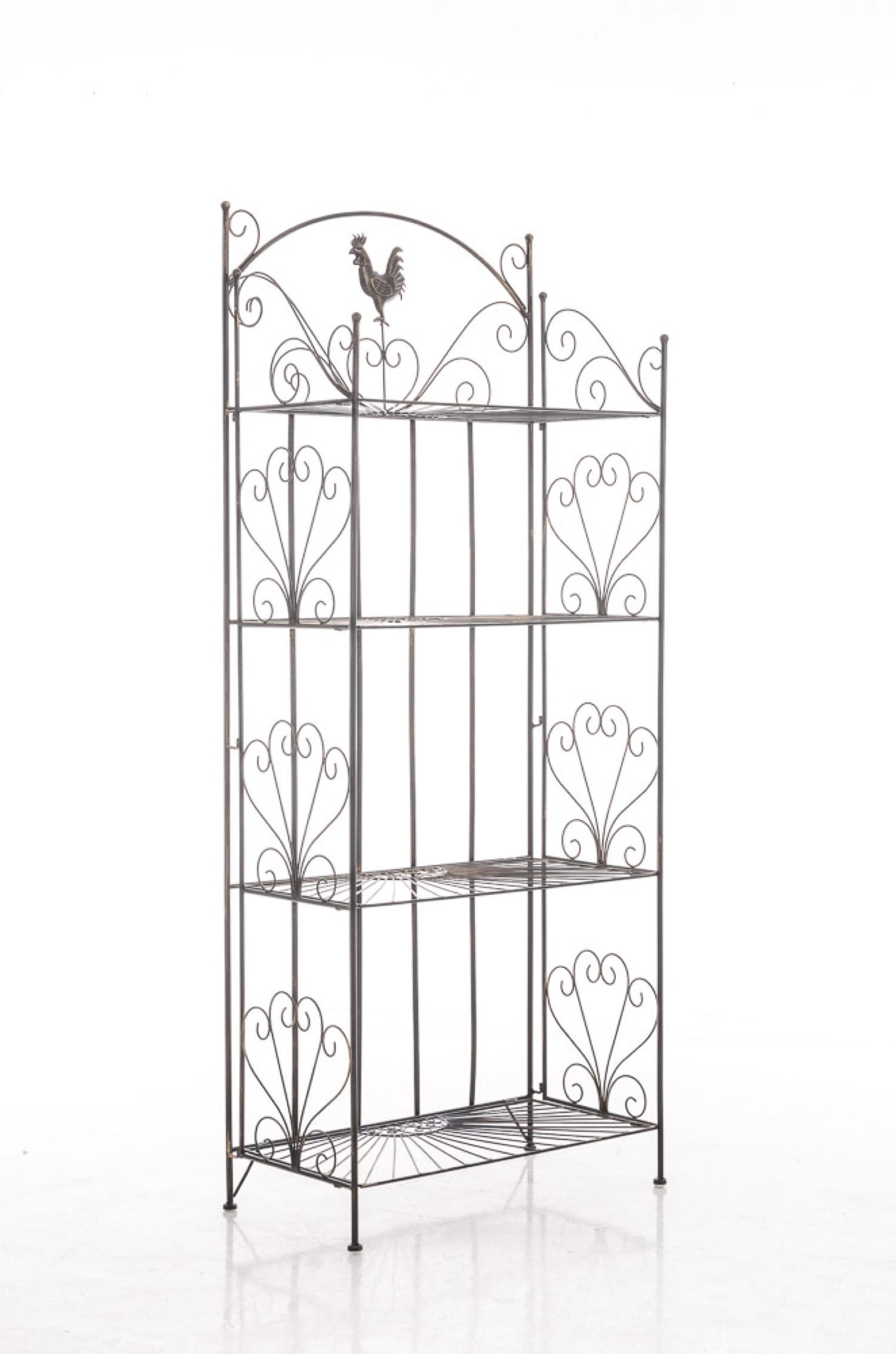 STANDREGAL Mya bronze - Braun, Metall (61.5/153/33cm) - TPFGarden