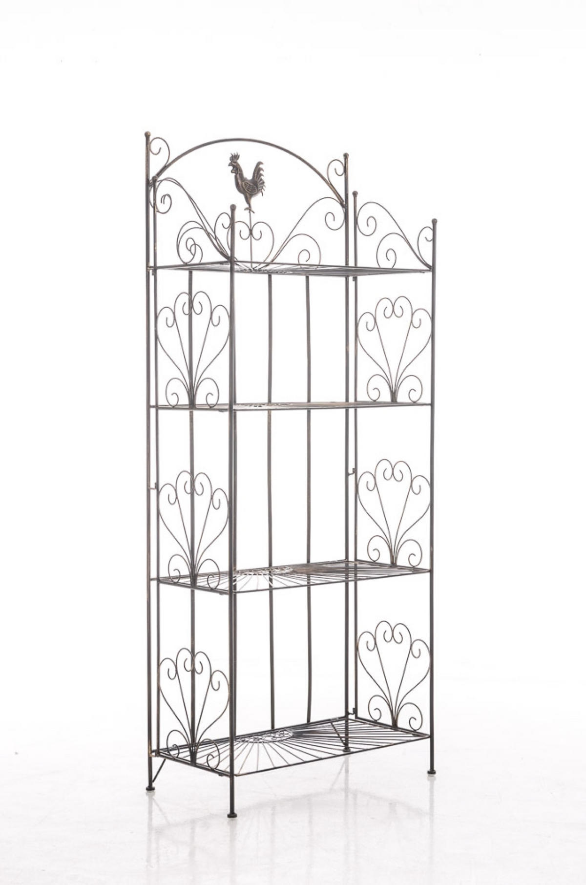 STANDREGAL Mya bronze - Braun, Metall (61.5/153/33cm) - TPFGarden
