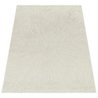 KURZFLORTEPPICH, einfarbig, aus Polypropylen, Florhöhe 9 mm, Creme, 80 x 150 cm - Creme, Textil (80/150cm) - KADIMA DESIGN