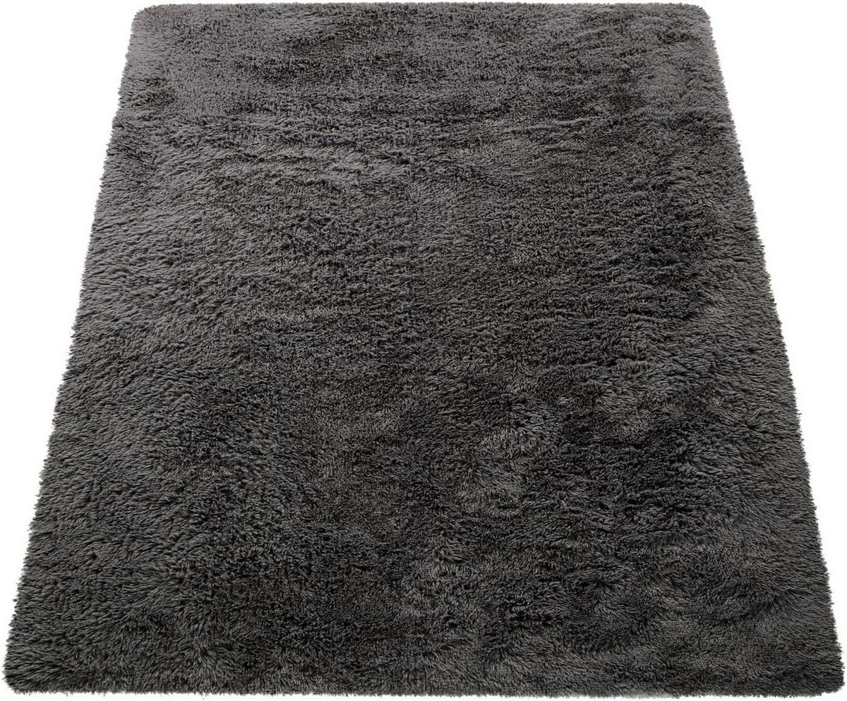 HOCHFLORTEPPICH 140/200 cm Silky 591 - Anthrazit, Textil (140/200cm) - Paco Home