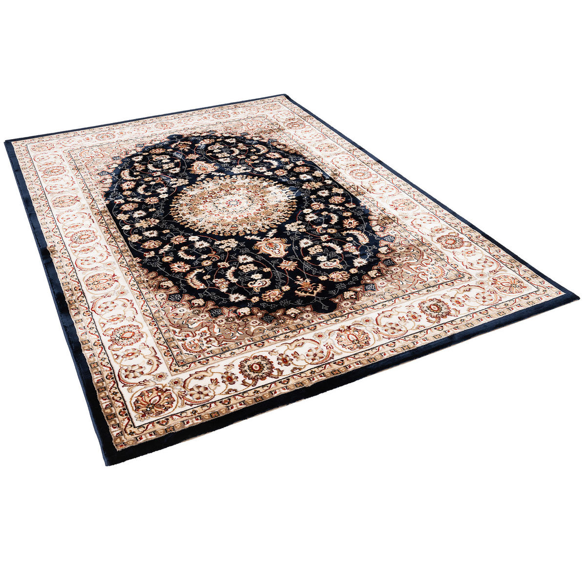 KLASSIK ORIENT TEPPICH MASKAT - Blau, Textil (80/300cm) - Pergamon