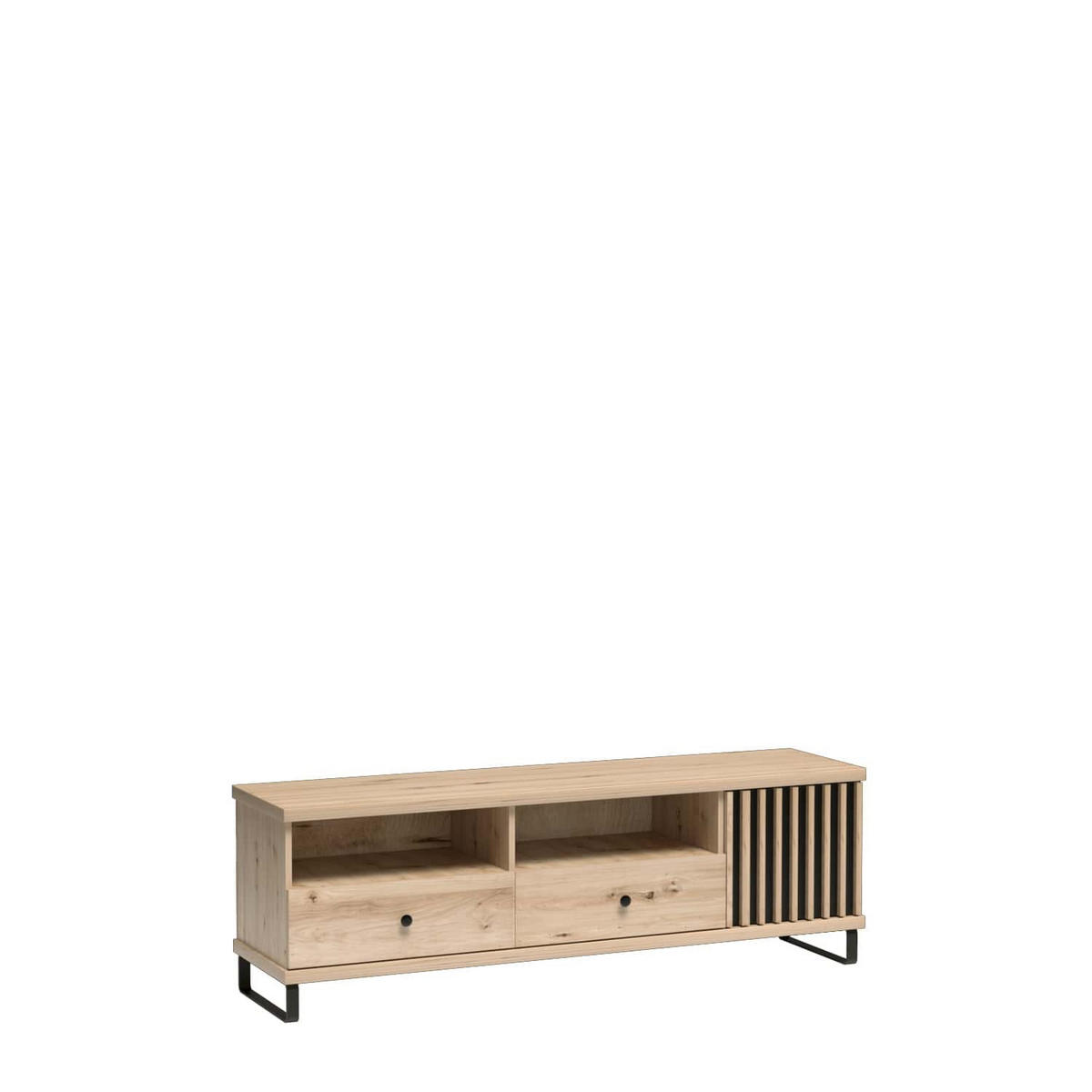 TV-LOWBOARD Cali C-6 160,6 x 43,4 x 40,6 cm Eiche Artisan - Eiche Artisan, Holzwerkstoff (160.6/43.4/40.6cm) - Koseto