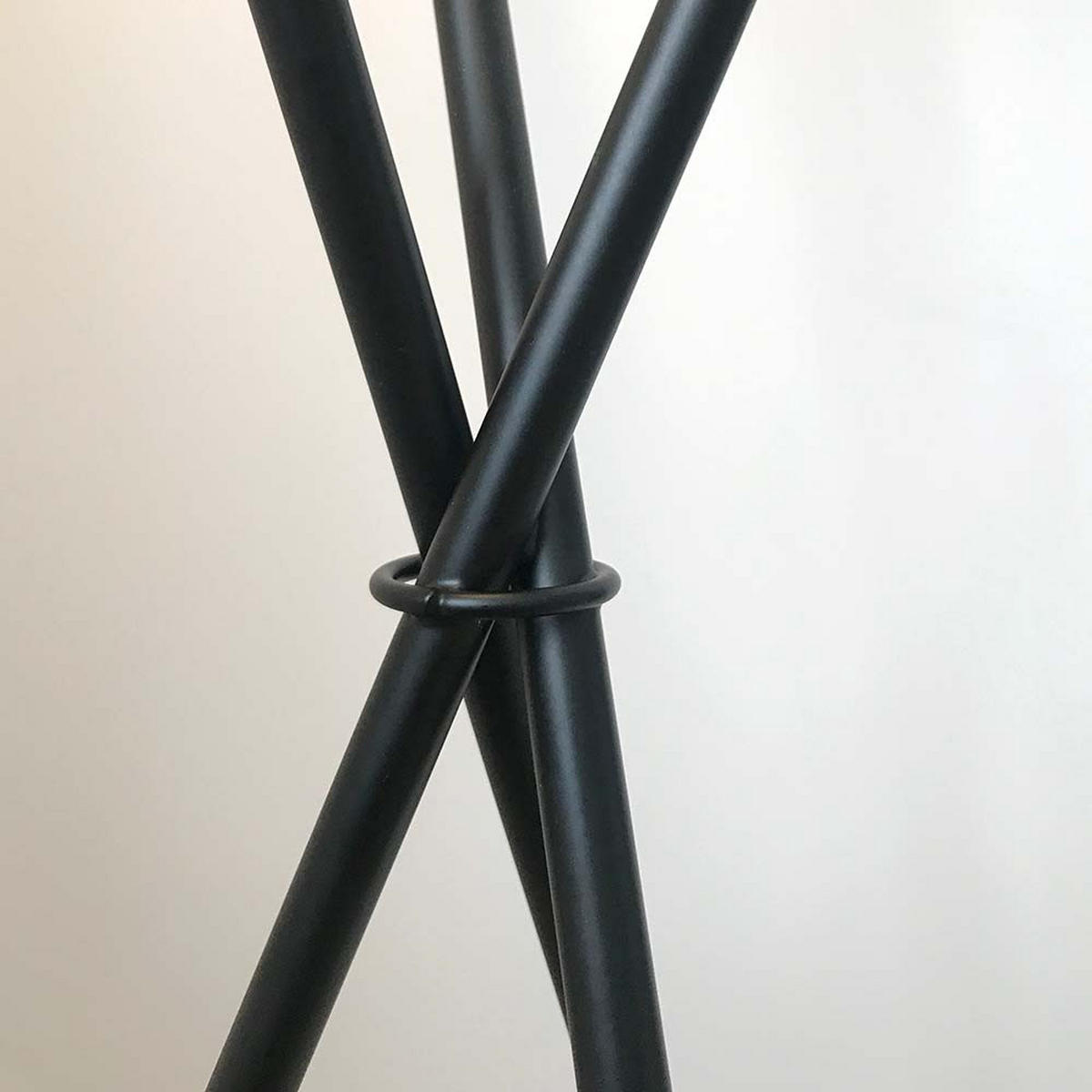 STEHLAMPE Progress Dreibein Kupfer/Schwarz - Kupferfarben, Glas (40/40/160cm) - s.luce