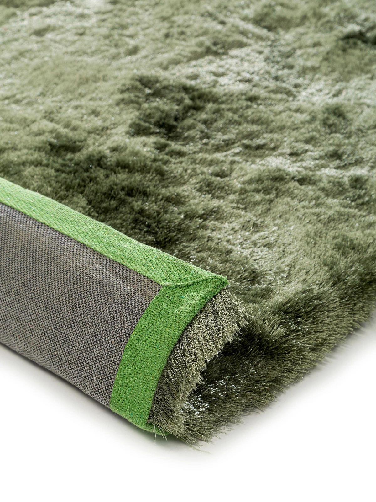 HOCHFLORTEPPICH Whisper Grün 140x200 cm - Grün, Textil (140/200cm) - benuta Nest