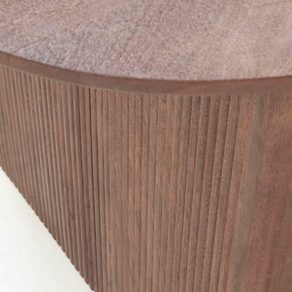 ESSTISCH 180 cm dänisch oval aus Holz, dunkelbraun - Dunkelbraun, Holz (180/90/76cm) - Giga Meubel