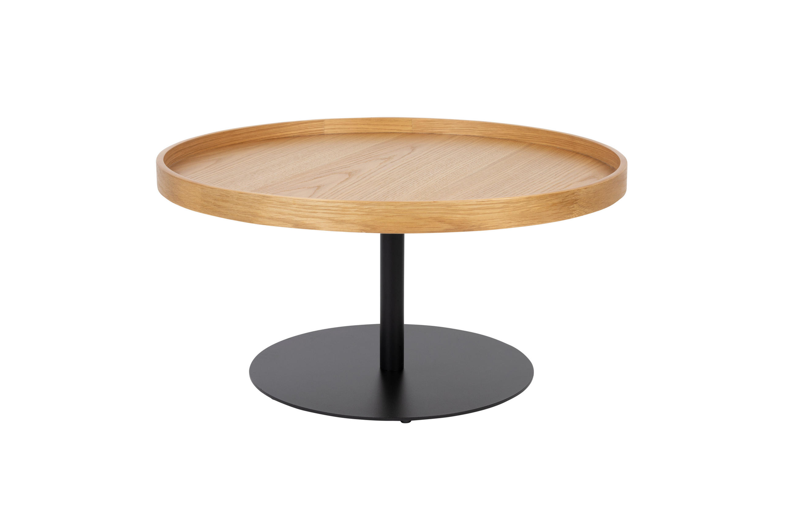 BEISTELLTISCH Yuri - Braun - 70/70/35 cm - Braun, Holz (70/70/35cm)