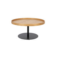 BEISTELLTISCH Yuri - Braun - 70/70/35 cm - Braun, Holz (70/70/35cm)