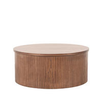 COUCHTISCH Oliva Braun 70/70/30 cm - Braun, Holz (70/70/30cm) - LABEL51