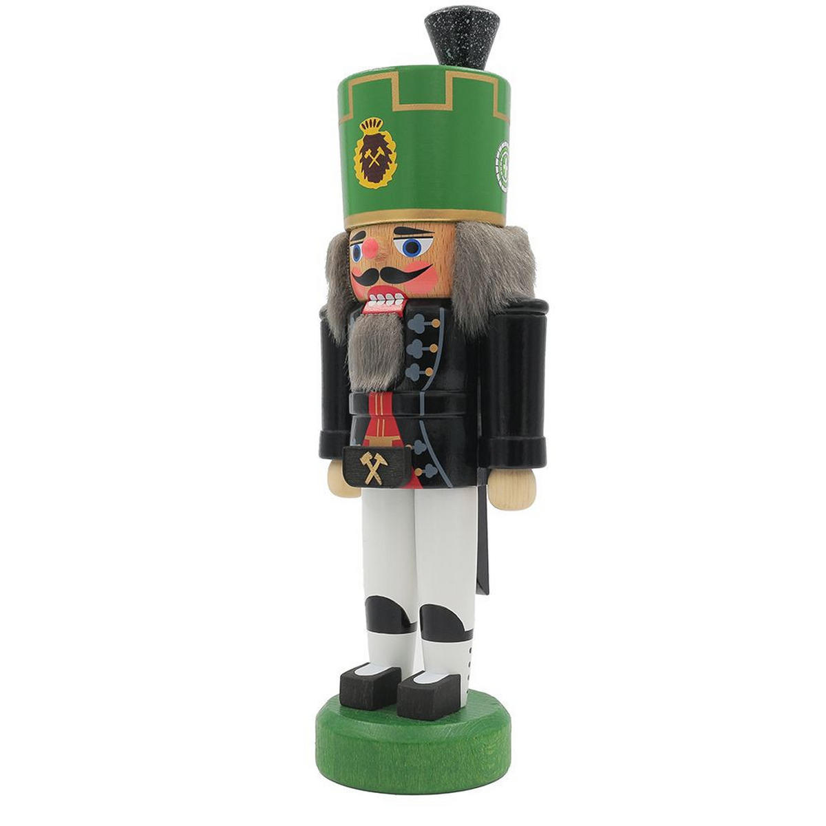 NUSSKNACKER 19 cm Bergmann - Knappschaftsältester - Multicolor, Metall (0.1/19/0.1cm)