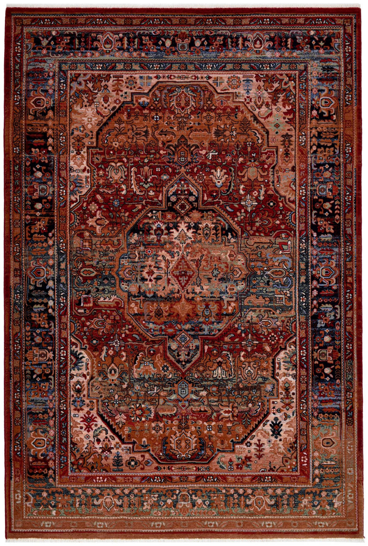 ORIENTTEPPICH Saharna 300x380 cm - Rot, Textil (300/380cm) - THEKO