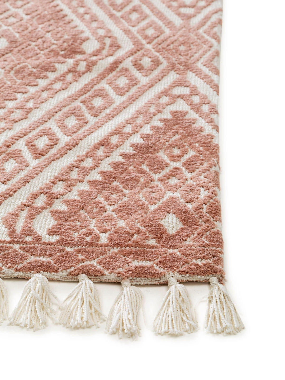 TEPPICH Elias Terracotta 120x170 cm - Terracotta, Textil (120/170cm) - benuta Nest