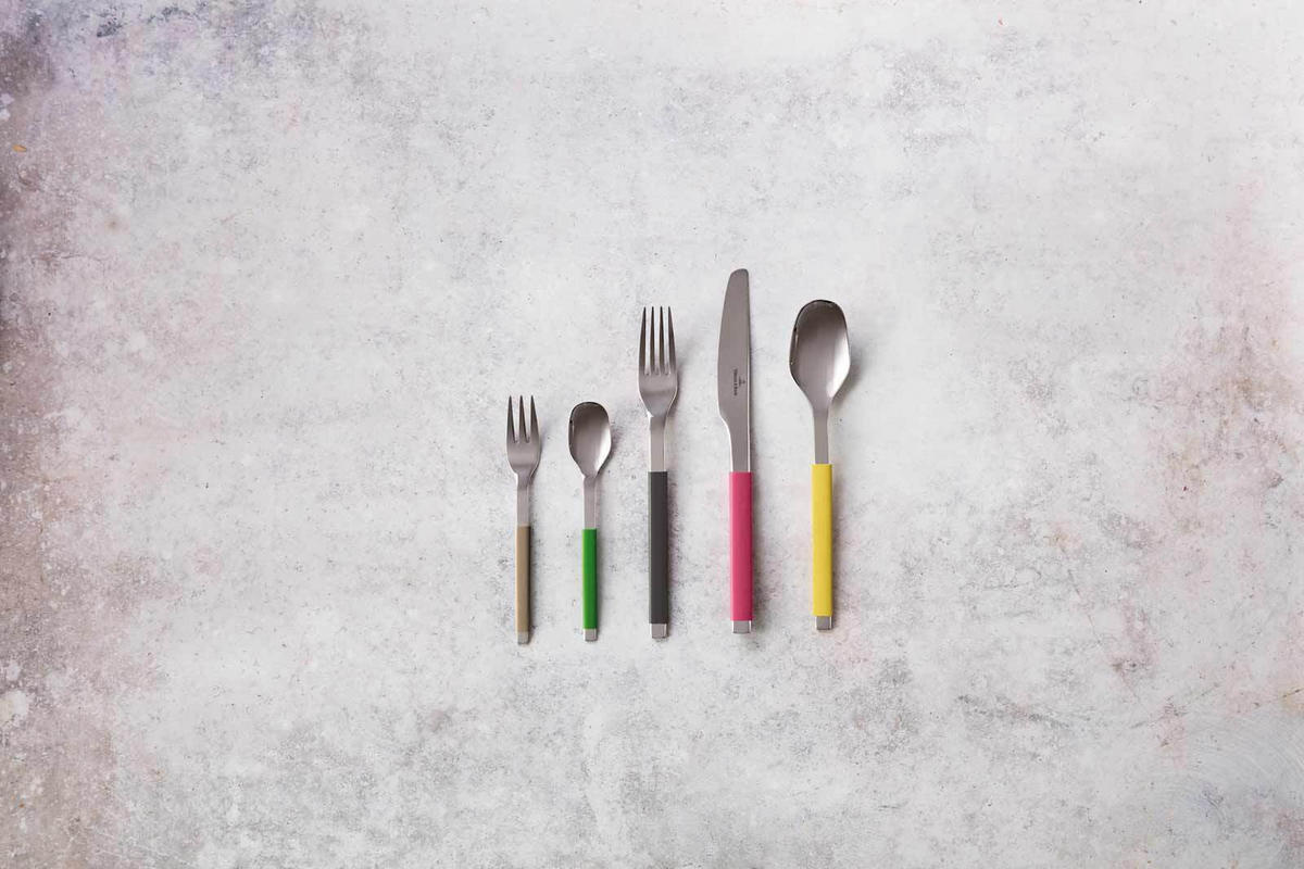 TAFELBESTECK S+ Cranberry rot 24er Set - Rot, Metall - Villeroy & Boch