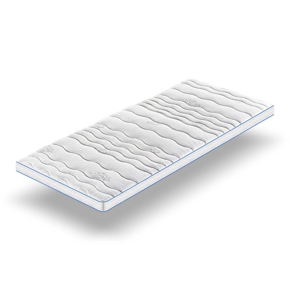 GELSCHAUMTOPPER MaGeTo 2000, Größe: 180x200 - Weiß, Textil (180/200cm) - Betten-ABC