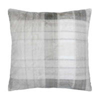 PLÜSCHKISSEN Scotland 60/60 cm - Grau, Textil (60cm)