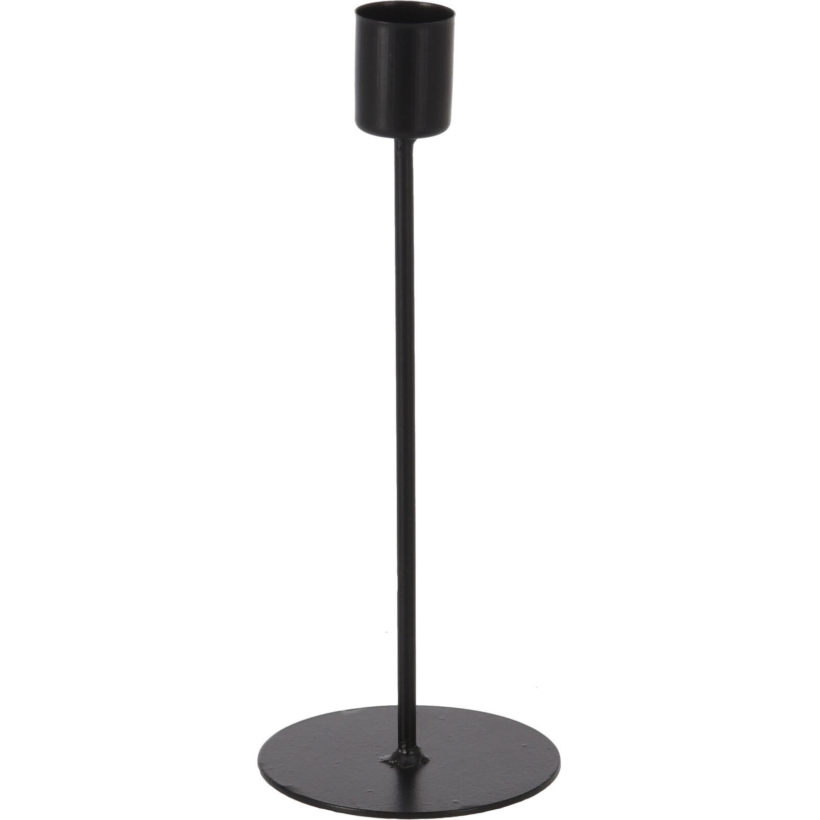 KERZENSTÄNDER aus Metall 20,5/8/8 cm - Schwarz, Metall (8/8/20.5cm) - Home Styling Collection