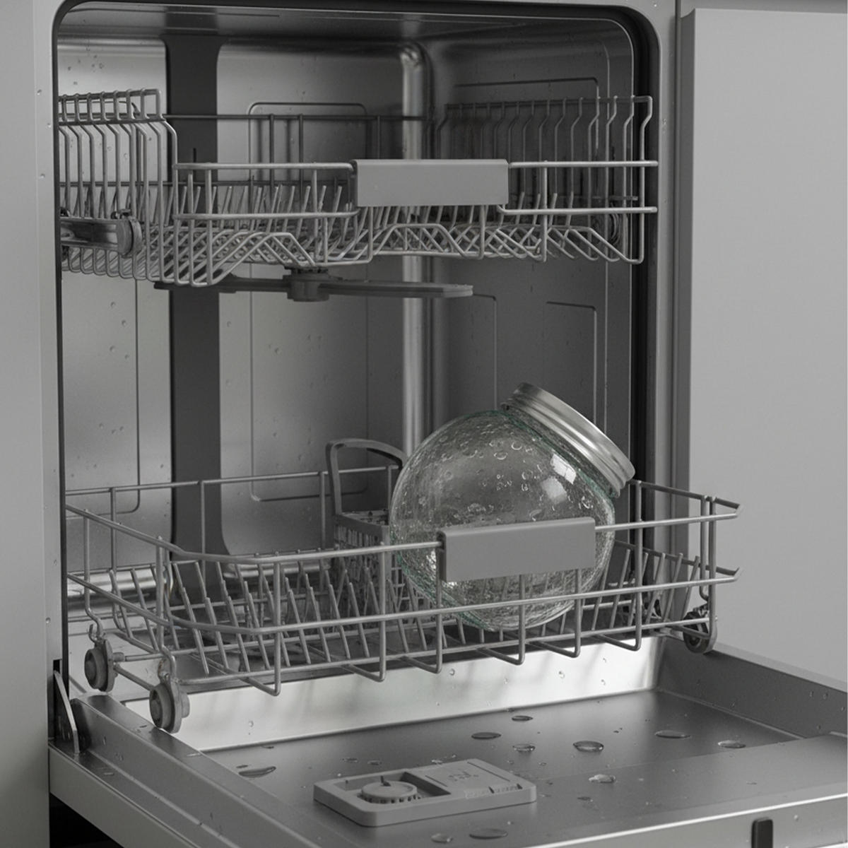 5XDÓZY na cukríky - priehľadné, kov/plast (11.5/12.5/9cm) - Relaxdays