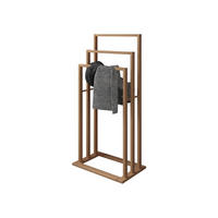 HANDTUCHSTÄNDER Kancja - Eichefarben, Holz (42/82/25cm) - MIRJAN24