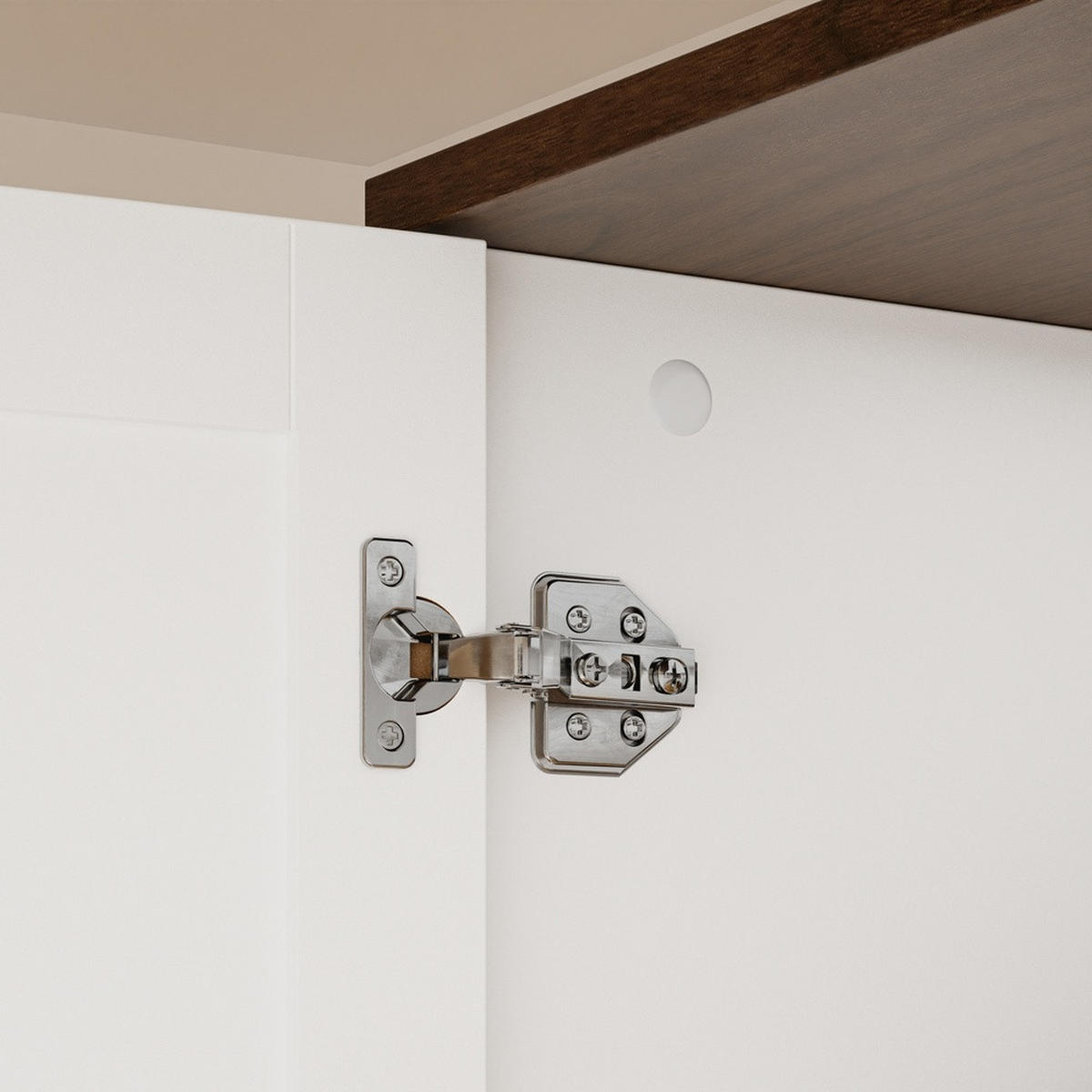 KLEIDERSCHRANK mit 2 Türen, 3 Schubladen und Kleiderstange Weiß 70x55x187cm - Ahornfarben, Fell (70/187/55cm) - SoBuy