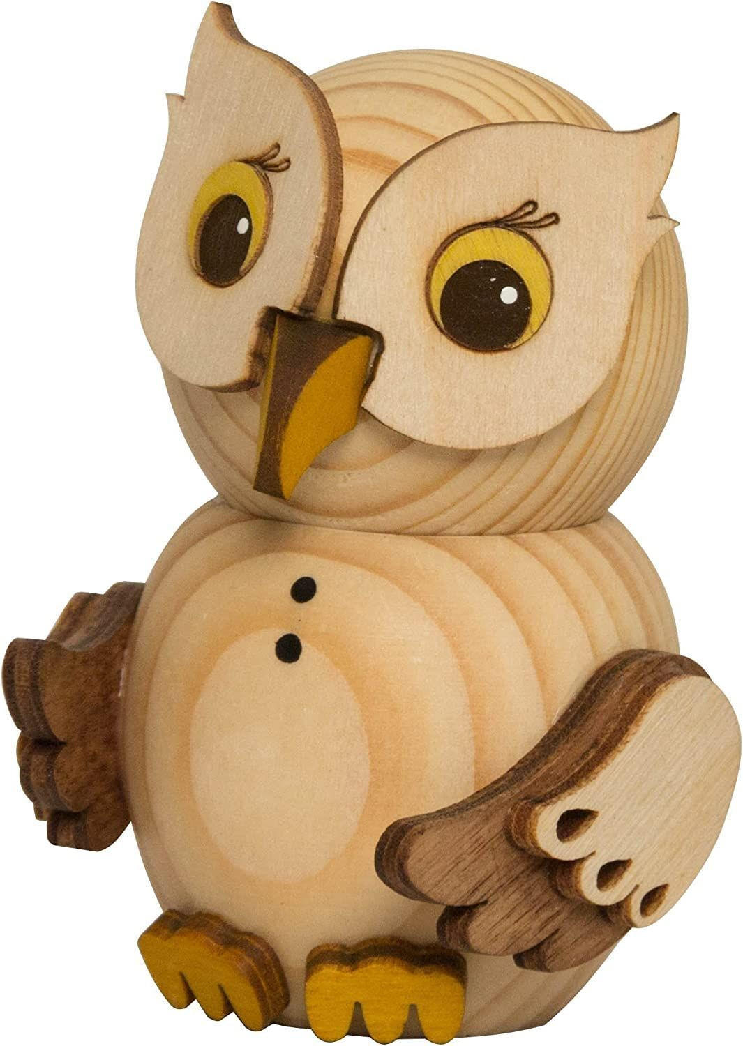 HOLZFIGUR Minieule natur 7 cm - Multicolor, Holz (5/7/5cm)