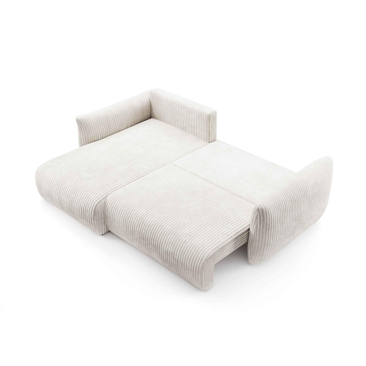 ECKSOFA ALLORO Rosa - Rosa, Textil (257/88/177cm) - Pillovely
