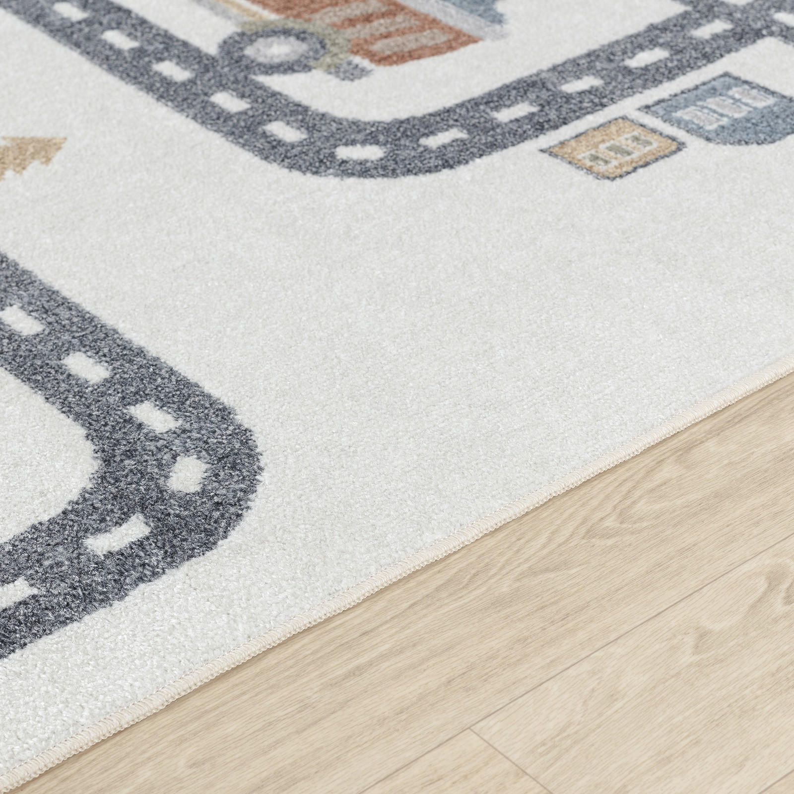 KINDERTEPPICH Maschinenwaschbar 160/213 cm Beige - Beige, Naturmaterialien/Textil (160/213cm) - LIVABLISS