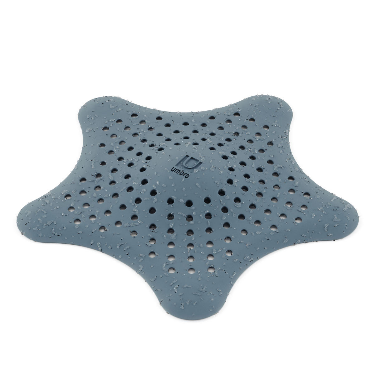 HAARSIEB Starfish mit Saugnäpfen, Schieferblau - Blau, Kunststoff (15/1/15cm) - Umbra