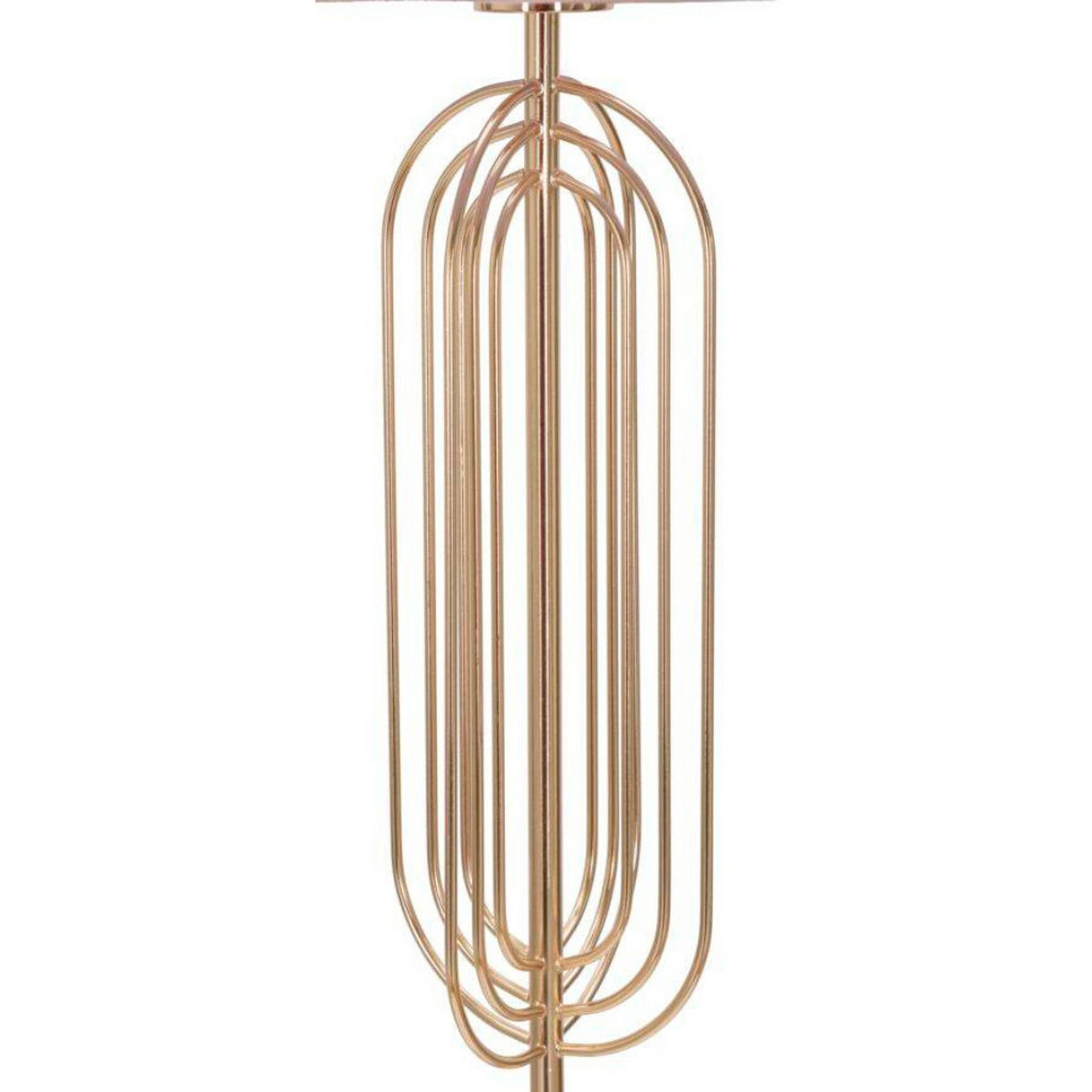 STEHLEUCHTE Krista 169 cm - Rosa, Metall (40/40/169cm) - Mauro Ferretti