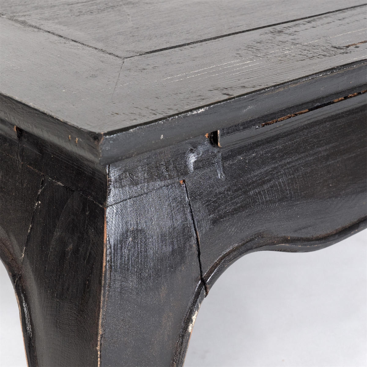 OPIUMTISCH EAST 80 Mahagoni Massivholz 09 voodoo - schwarz - Schwarz, Holz (80/80/36cm) - DESIGN DELIGHTS