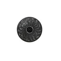 DECKENLEUCHTE Bahoto Schwarz Ø40/17 cm - Schwarz, Metall (40/40/17cm) - Light & Living