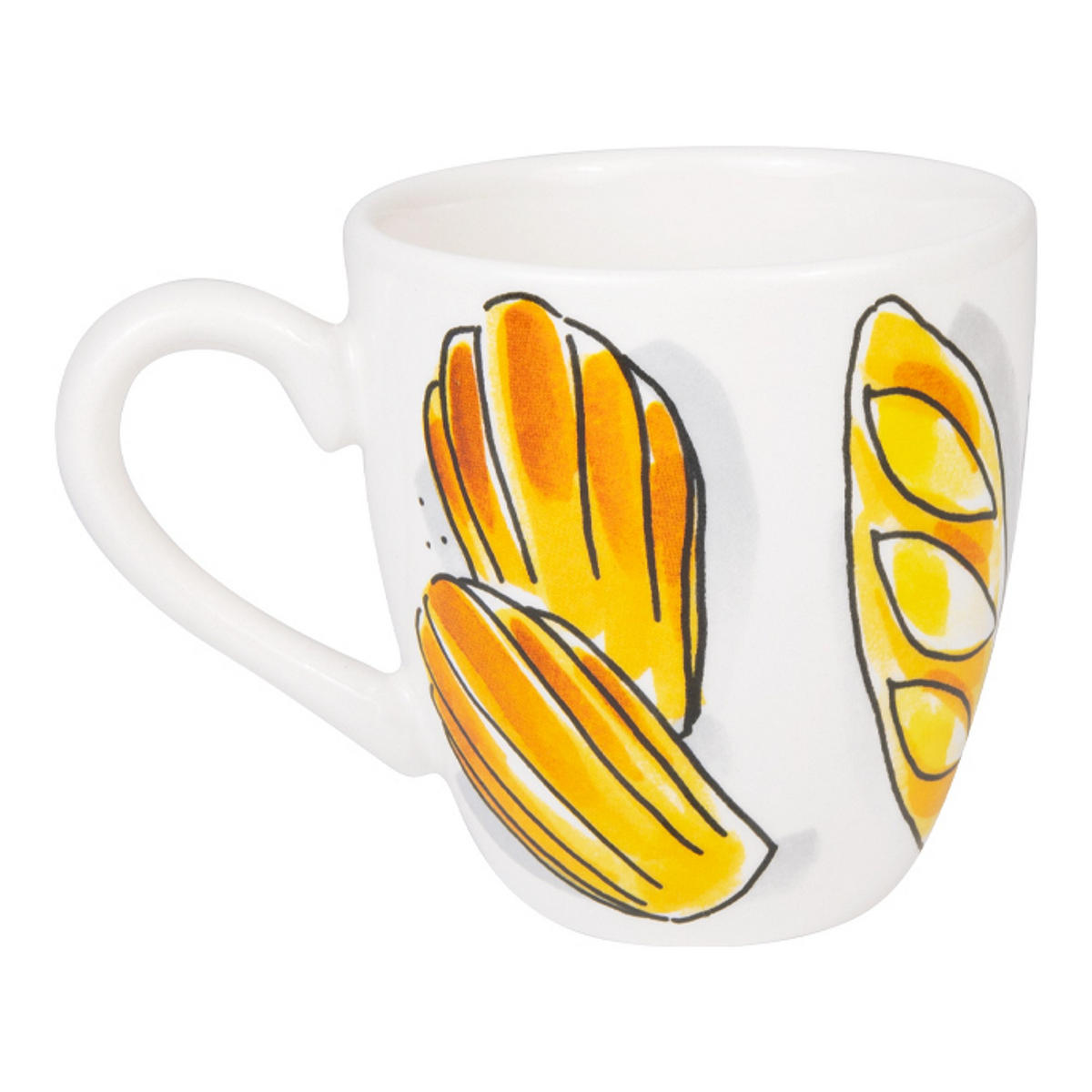 MINITASSE Bonjour in Bunt - 200 ml - Multicolor, Keramik (0.2L) - Blond Amsterdam