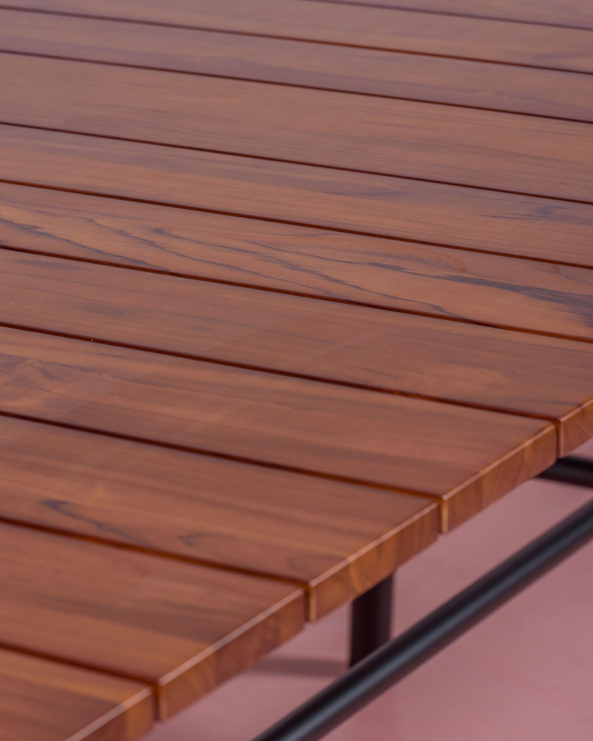 TISCH Rechteckig Teakfarben 91/180/77 cm - Teakfarben, Holz (91/180/77cm) - Nest Dream