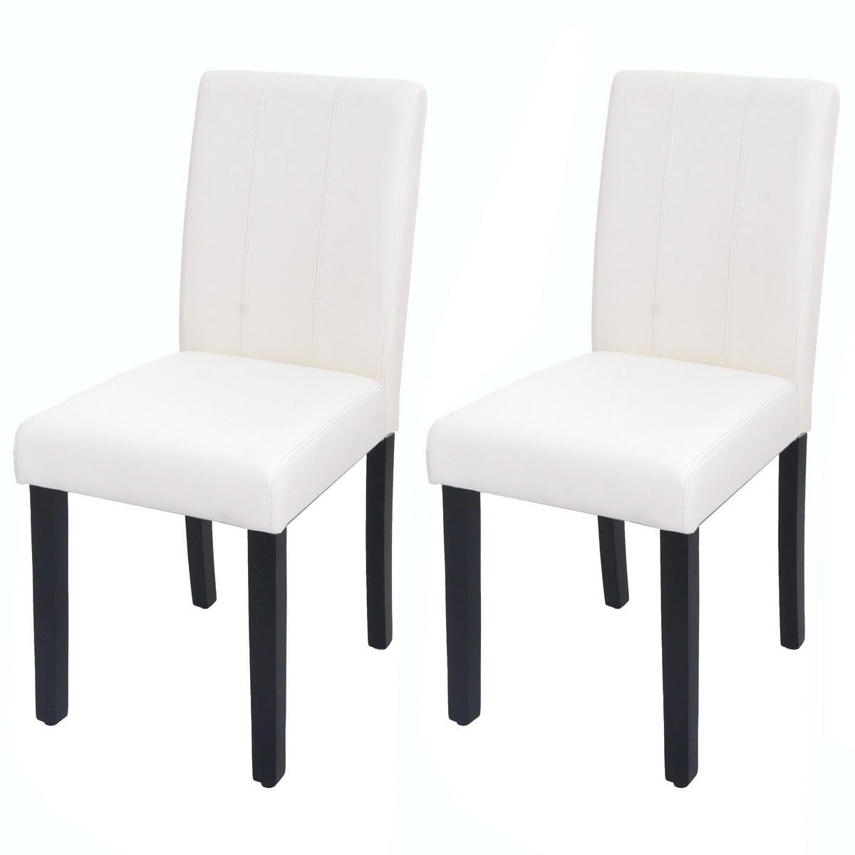 ESSZIMMERSTUHL O65D Weiß - Weiß, Textil (40/88/55cm) - MCW