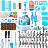 BACKZUBEHÖR 290-teiliges Set - Weiß, Kunststoff (25/10/25cm)
