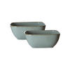 SERVIERSCHALEN Casa Blau ø 22 cm 2er Set - Blau, Keramik (22/9/22cm) - Ritzenhoff Breker