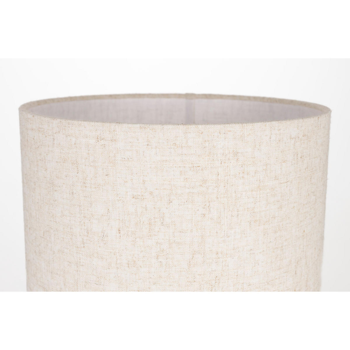 TISCHLAMPE Bibi Off-White - Weiß, Stein (30/30/41.5cm) - Zuiver