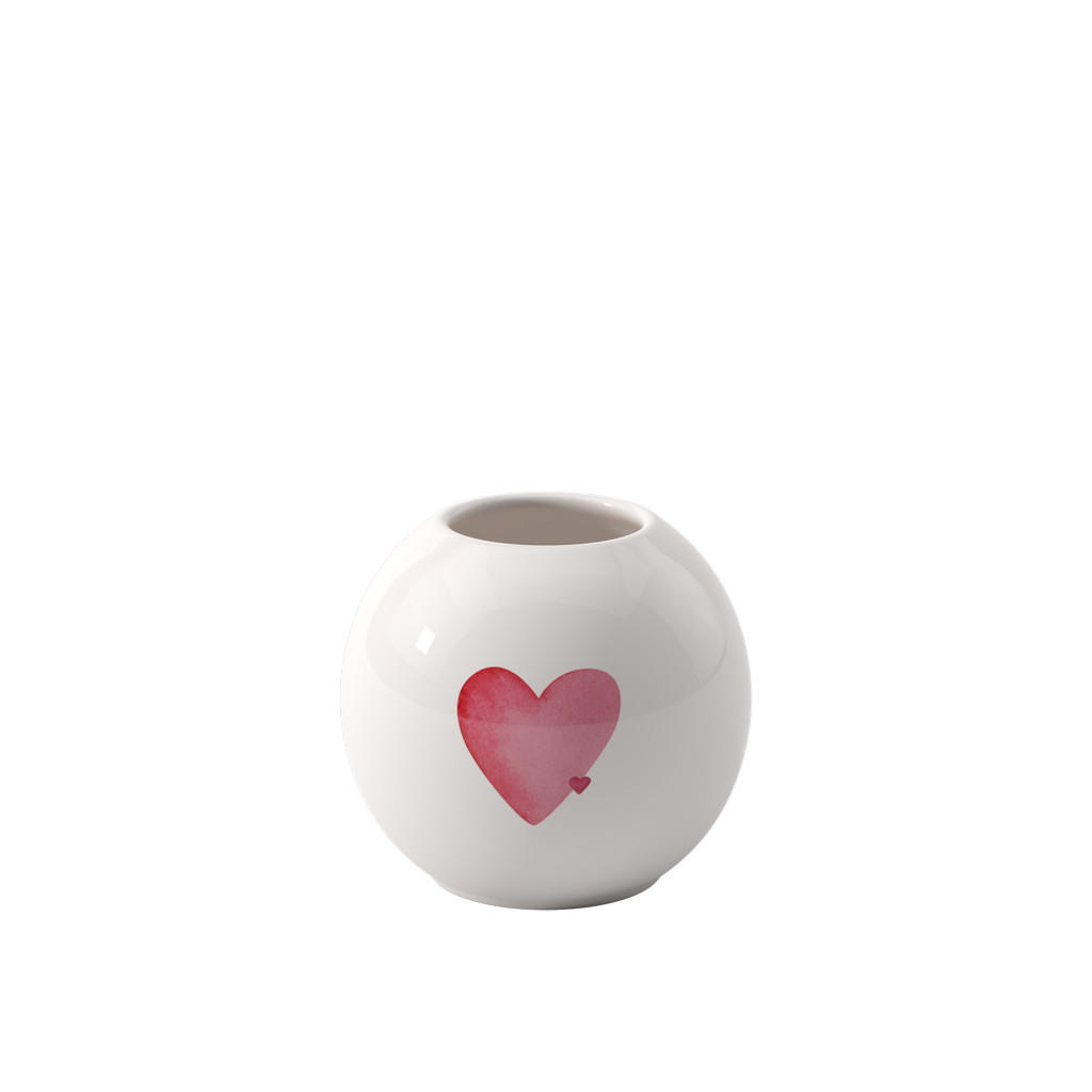 VASE With Love weiß 8,4 cm - Weiß, Keramik (8.4cm) - like.Villeroy & Boch