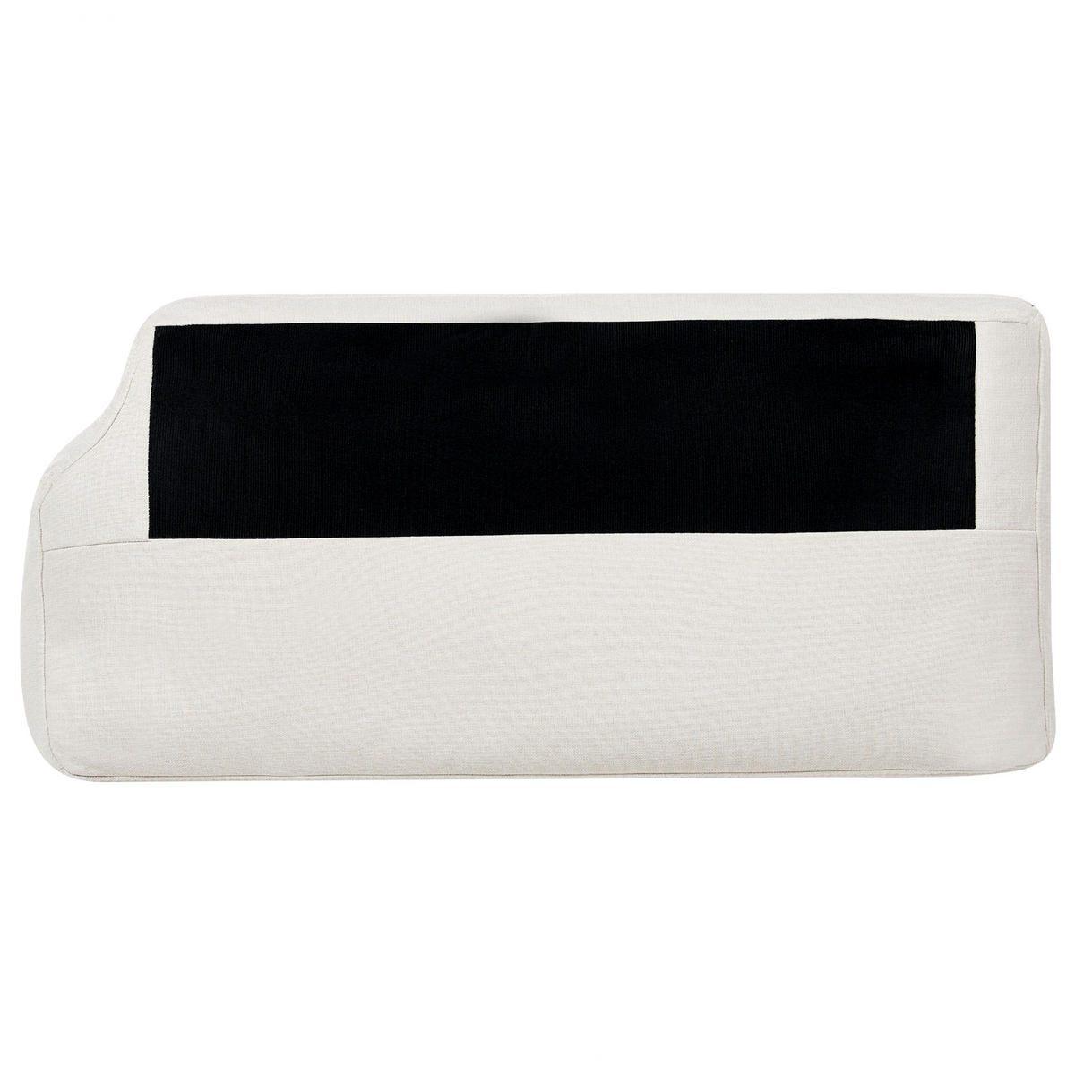 3-SITZER-SOFA hellbeige Ginnerup - Beige/Dunkelbraun, Textil (195/84/76cm) - Beliani