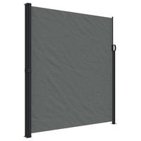 SEITENMARKISE Ausziehbar Anthrazit 220/600 Cm - Anthrazit, Textil (220/600cm) - vidaXL