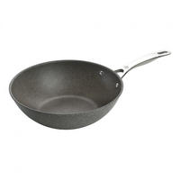WOK Grau 50/31/10 cm 750028150 - Grau, Metall (30cm) - Ballarini