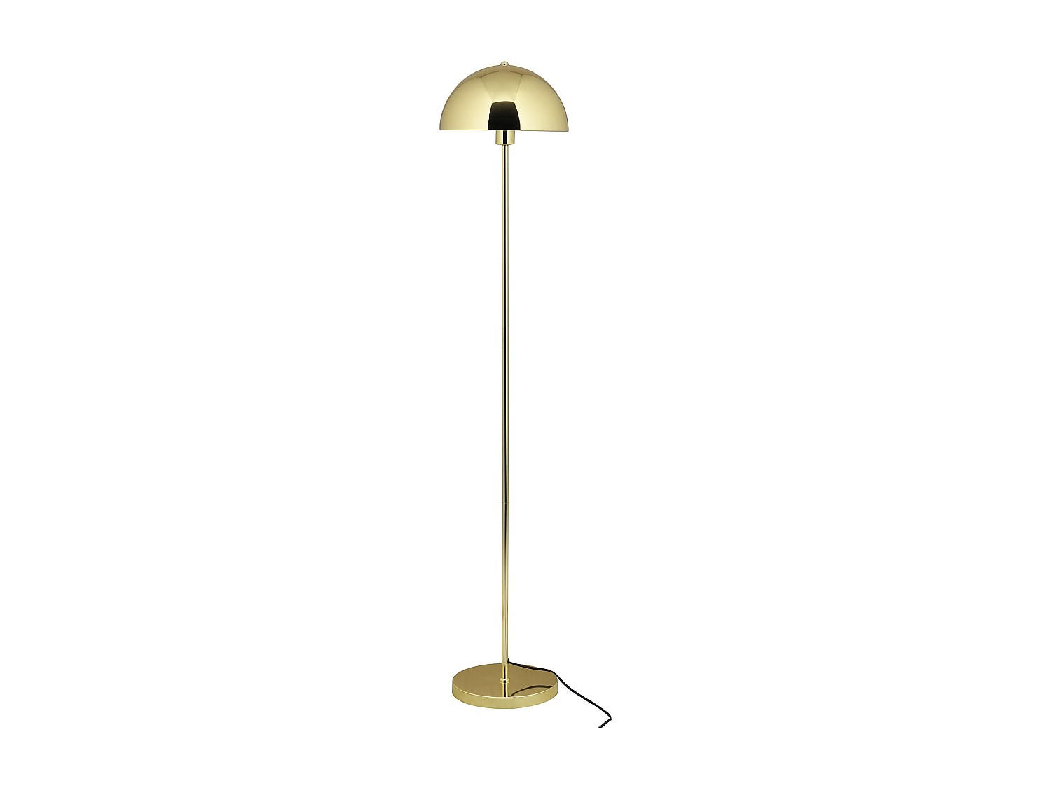 STEHLAMPE - 30 cm x 30 cm - Metall - Goldfarben - ONTARIO - Goldfarben, Metall (30/30/149cm) - Vente-Unique