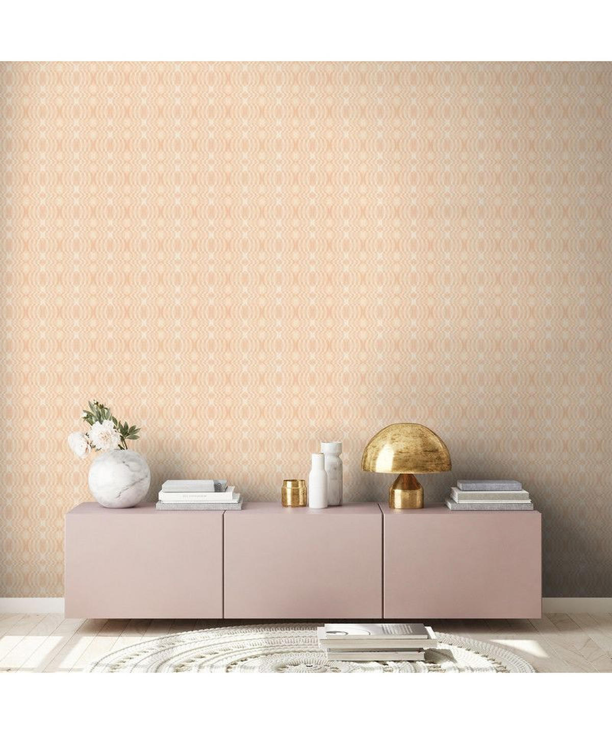 VLIESTAPETE Beige 53/850 cm - Beige, Textil (53/1cm) - KUNSTLOFT