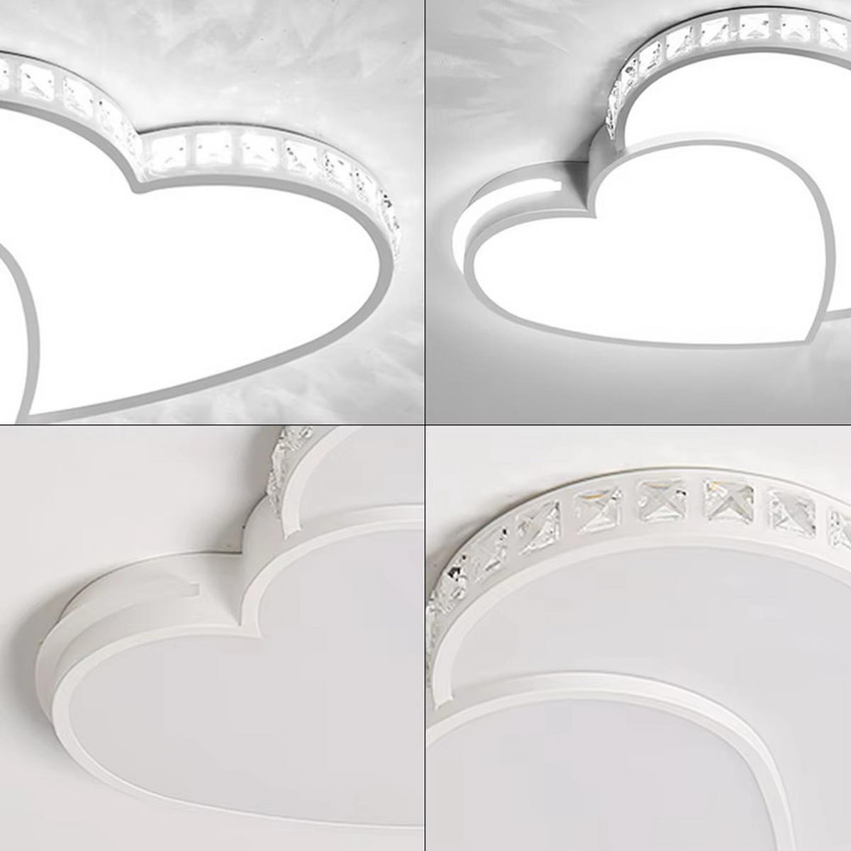 LED-DECKENLEUCHTE 52/40/6 cm Weiß - Weiß, Kunststoff (52/40/6cm) - Coonoor
