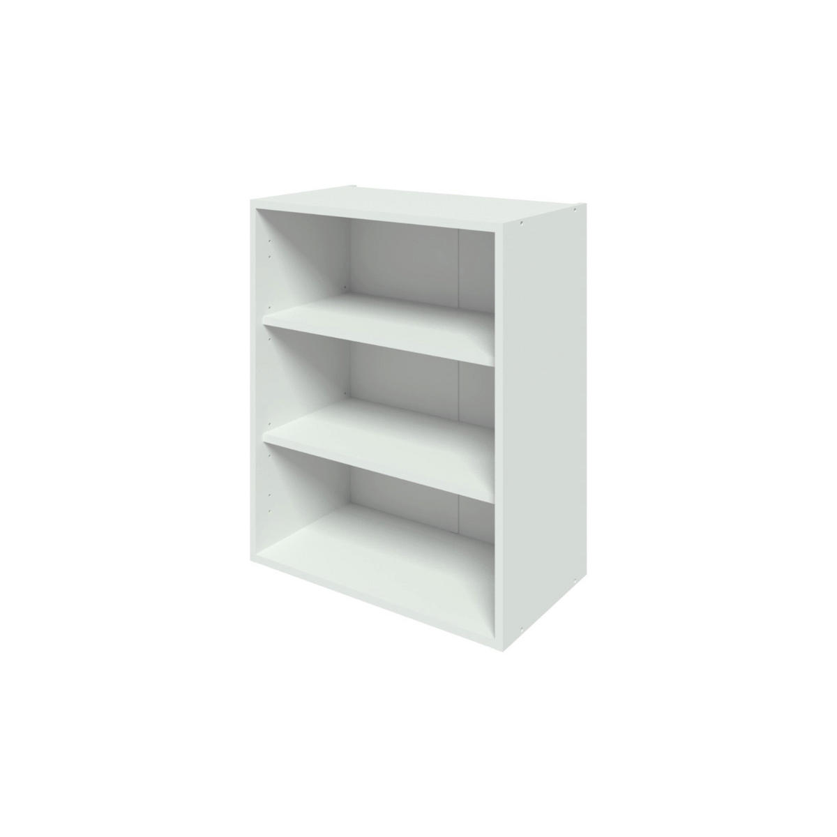 HÄNGESCHRANK – 60 cm – KU-W60 – Lunara – Weiß Matt - Weiß, Holzwerkstoff (60/72/30cm) - hi-markt
