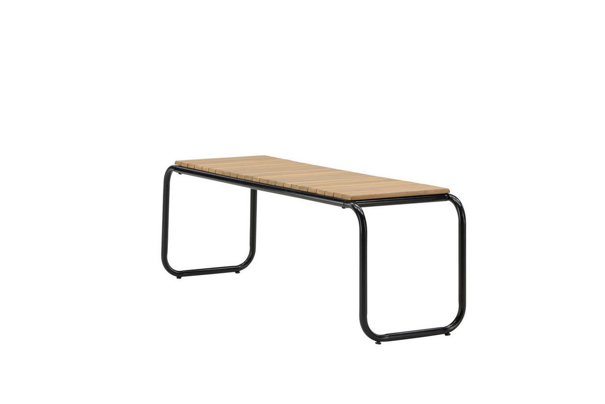 GARTENBANK HOLMBECK Braun 161x40x46 cm - Braun, Holz (161/46/40cm) - FURNLUX