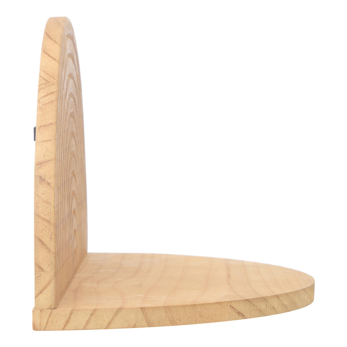 FURNIERTES WANDBOARD - Tanne - Braun, Holzwerkstoff (40/21/20cm) - home24