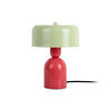 TISCHLAMPE Double Funky 19/19/24 cm - Rot, Metall (19/19/24cm) - Leitmotiv