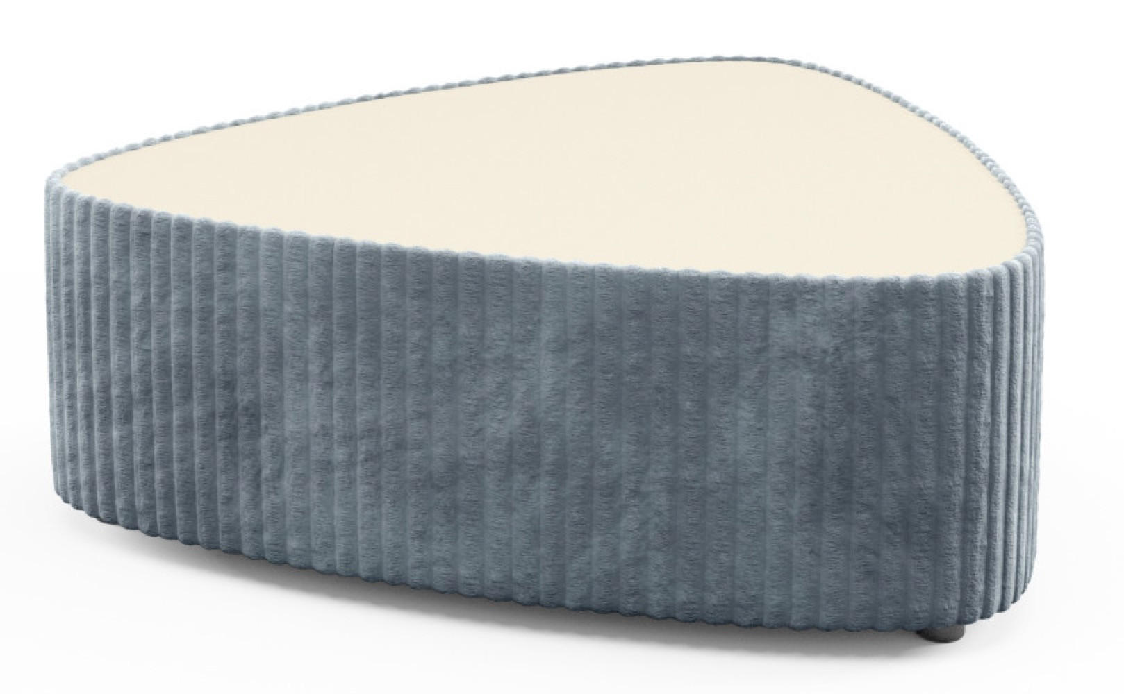 COUCHTISCH Grafit MIJA Gepolstert Tilia 89x89x42 cm - Graphitfarben, Holzwerkstoff (89/89/42cm) - Sepro Meble