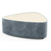 COUCHTISCH Grafit MIJA Gepolstert Tilia 89x89x42 cm - Graphitfarben, Holzwerkstoff (89/89/42cm) - Sepro Meble