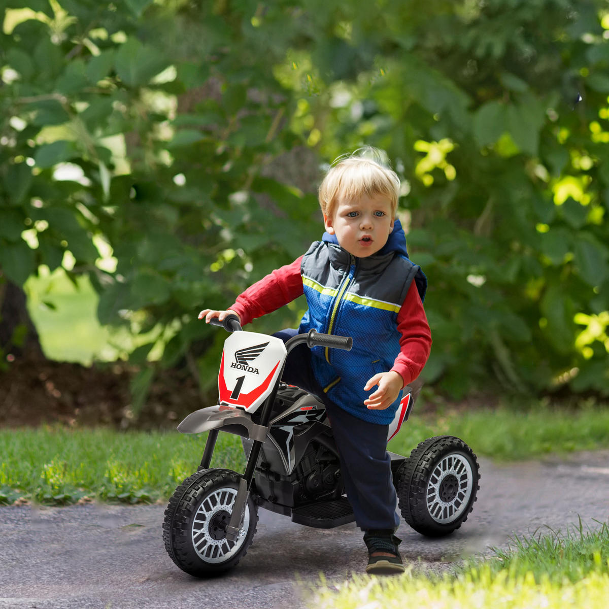 ELEKTRO-MOTORRAD DE-13156 3 Räder Grau - Grau, Kunststoff (71/40.5/43cm) - ComfortXL