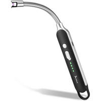 ELEKTRISCHES Feuerzeug mit Lichtbogen Schwarz - Multicolor, Kunststoff (1.5/1.5/8cm)